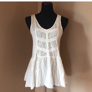 Kimchi Blue boho peplum top